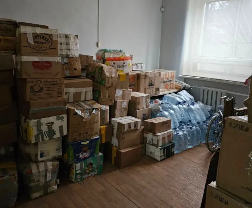 Партию гуманитарного груза от волжан доставили в зону СВО