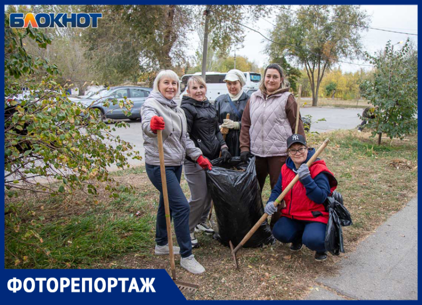 Сотни волжан вышли на субботники: в городе стартовал месячник благоустройства