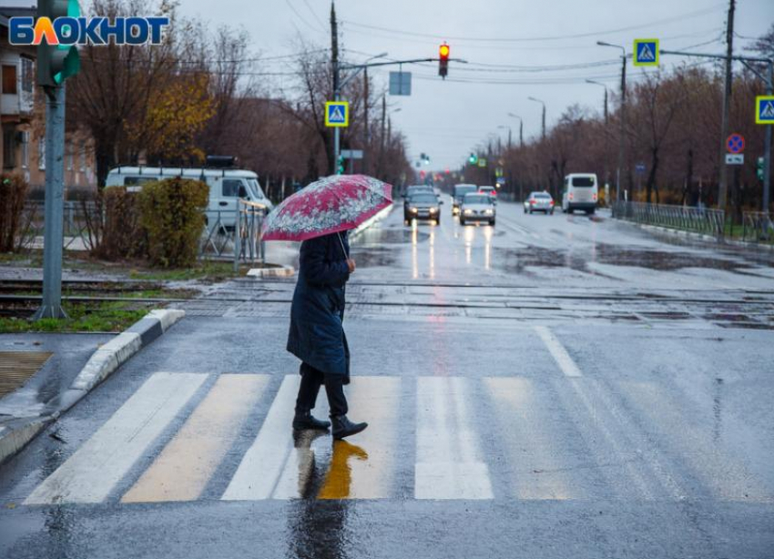 В канун Нового года в Волжском пойдет дождь: прогноз погоды