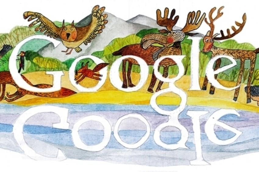 Школьник из Волжского попал в десятку лучших в конкурсе «Дудл для Google»