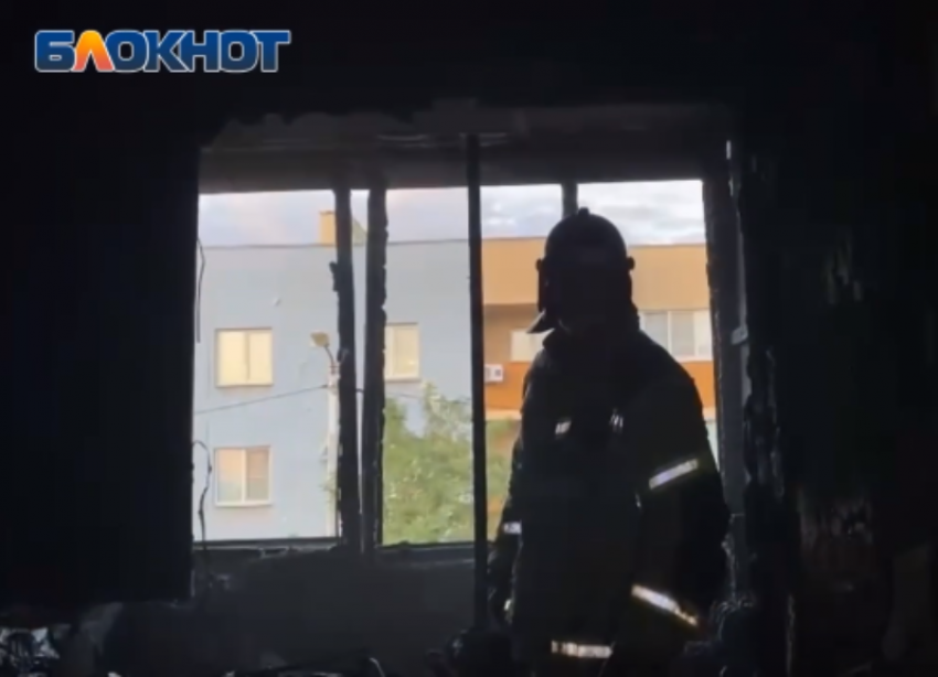 Причину большого пожара в трехэтажном МКД назвали в Волжском