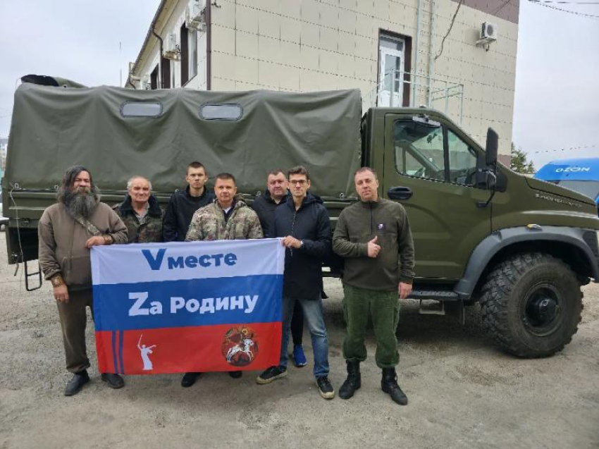 Волжские волонтеры отправили гуманитарный конвой на фронт — 10 тонн помощи для Запорожской области