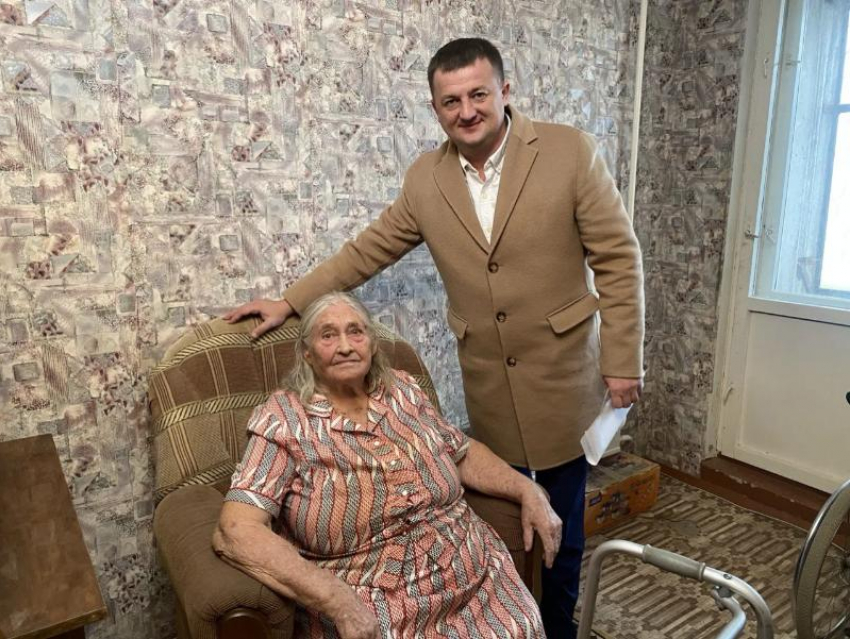 Волжанка отметила 100-летний юбилей