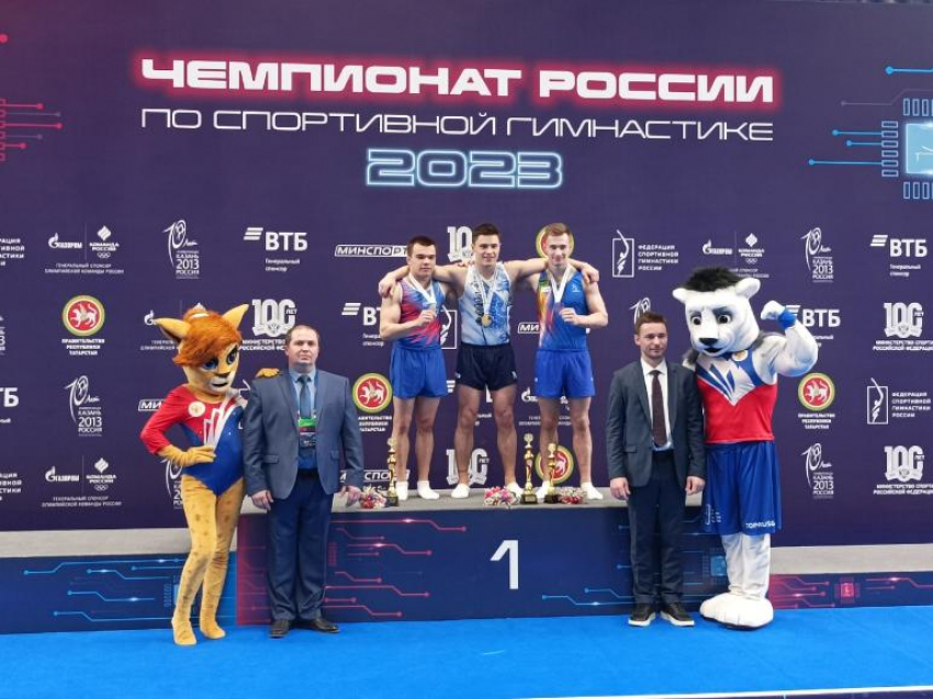 Алексей Усачев из Волжского взял медаль на Чемпионате России по спортивной гимнастике в Казани