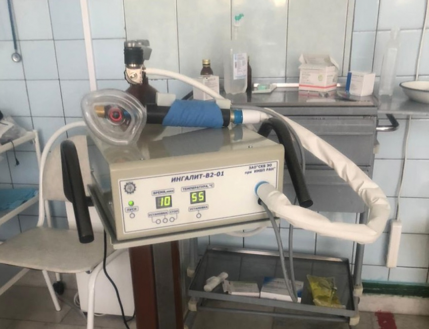 В больницу №3 Волжского поступили аппараты для лечения пациентов с COVID-19