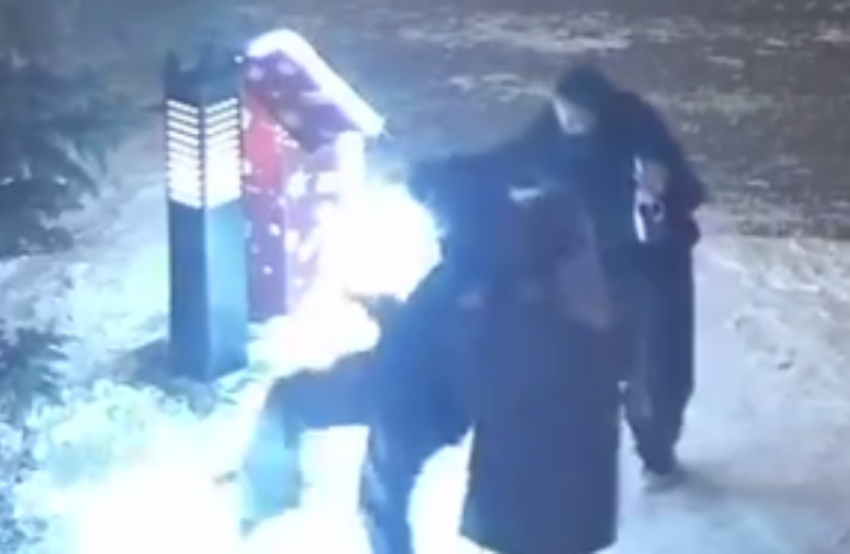 В Волжском три девушки устроили «ночной погром» в праздничном сквере