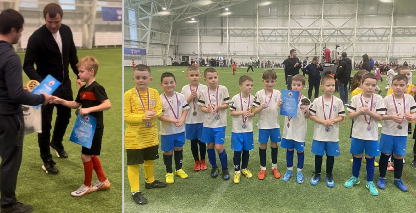 В Волжском завершился турнир Волгоград КУБ среди 7‑летних футболистов