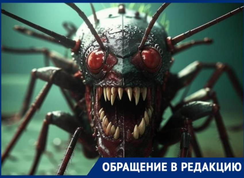 Жителей Волжского атаковали противные насекомые