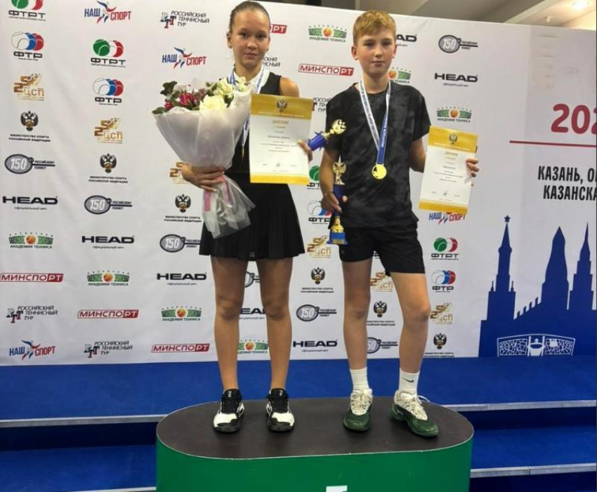 Юная волжанка Дарина Масаутова стала звездой турнира «Олимпийские Надежды России» по теннису