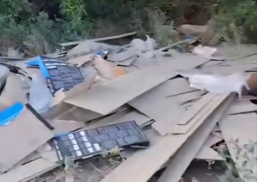 В Волгограде поймали волжан, сваливавших отходы у детской площадки