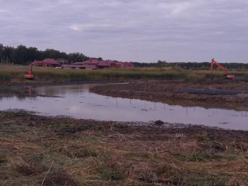 Пойму планируют обводнять через промзону Волжского