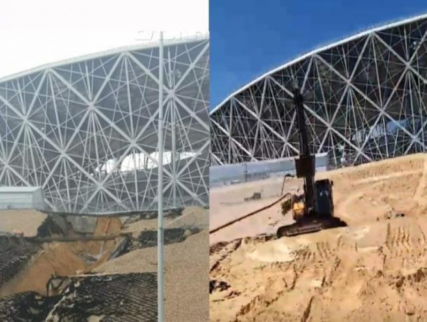 Склон у «Волгоград Арены» почти восстановили, - волжанин