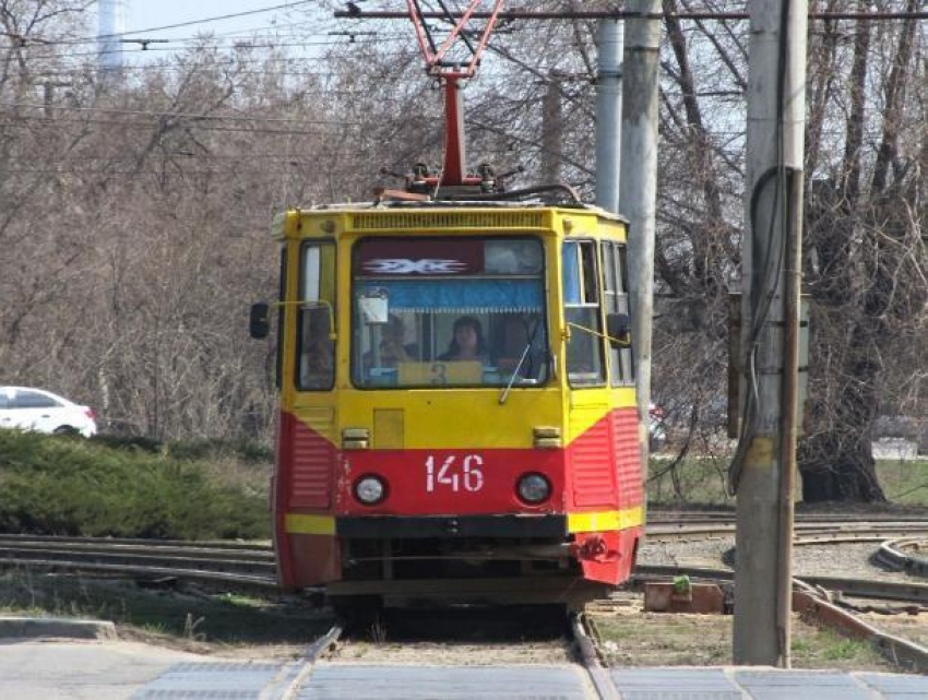 Работу трамваев временно приостановят в Волжском