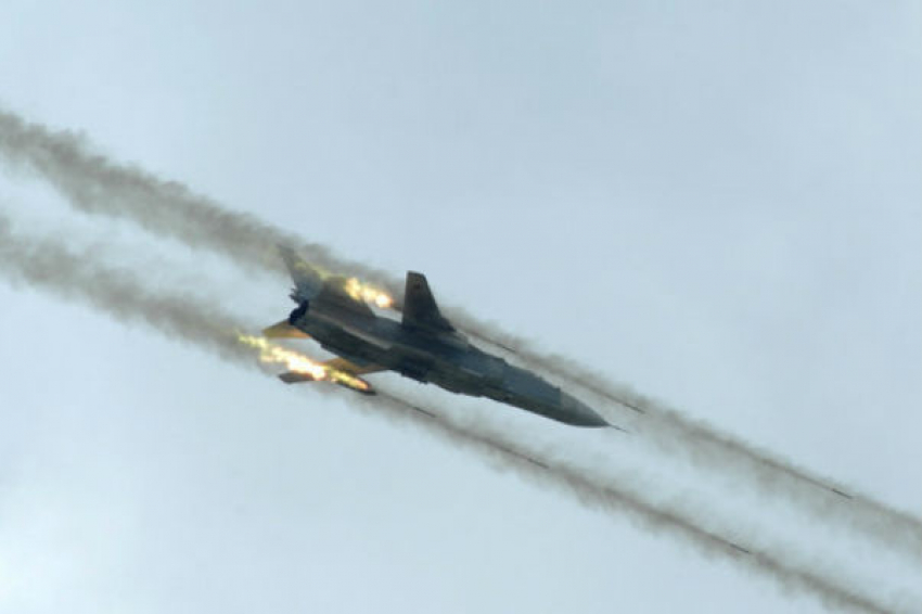 Под Волоградом потерпел крушение бомбардировщик СУ-24