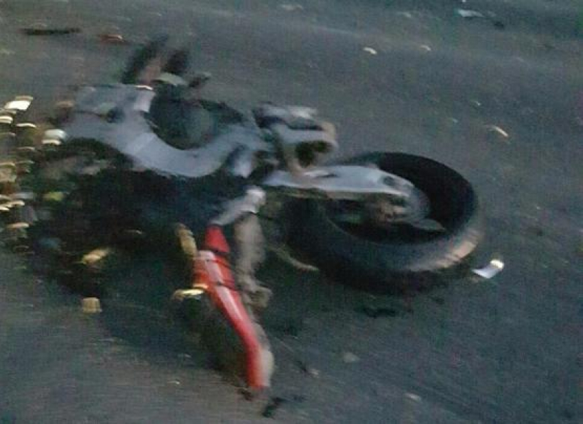 34-летний водитель мотоцикла Honda погиб в страшном ДТП в Среднеахтубинском районе