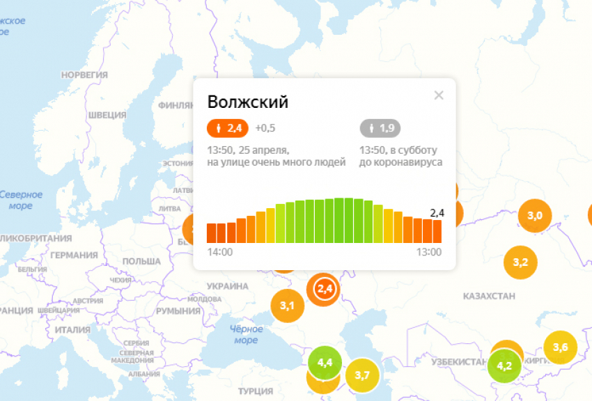 Теплая погода ослабила бдительность волжан