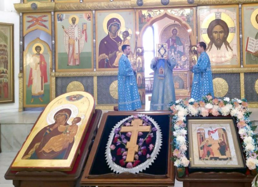 С Благовещением! В Волжском прошли праздничные службы