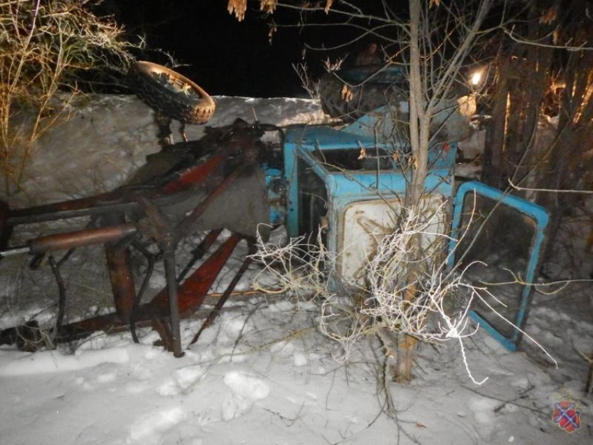 В Волгоградской области задержали мужчину за угон трактора