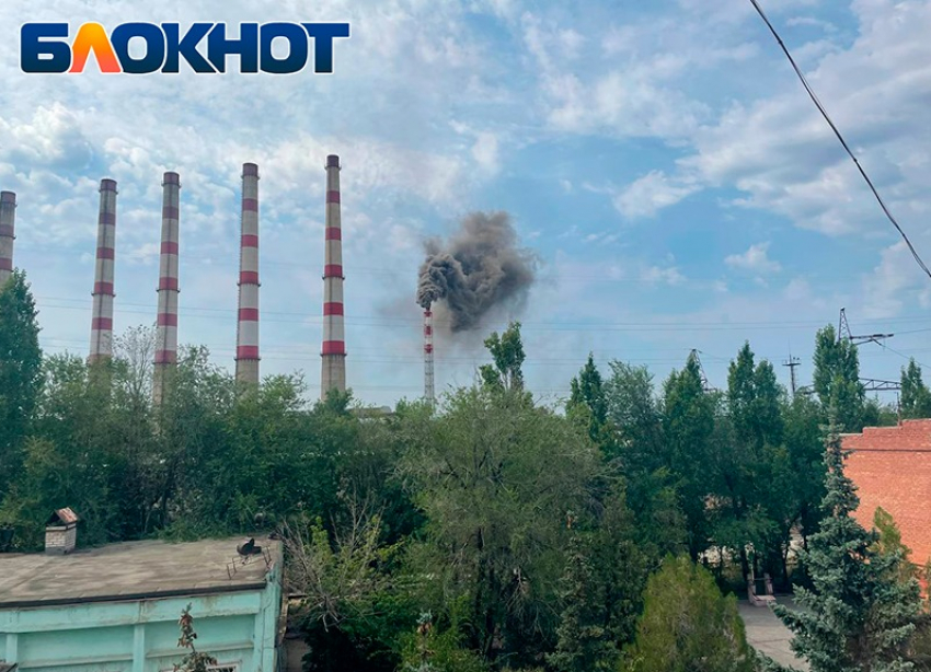 Большой пожар на заводе в Волжском: подробности
