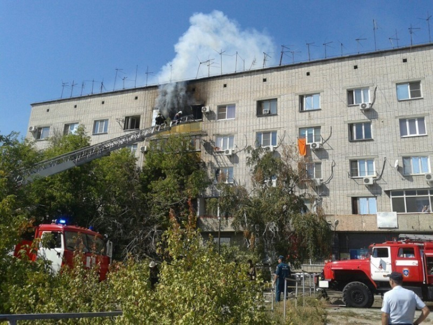 В Волгограде от огня пострадала 69-летняя женщина