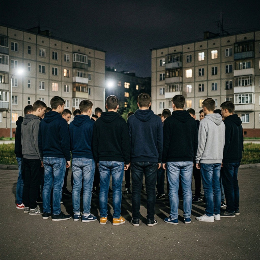 «Толкнул в спину и сбили с ног»: в Волжском толпа подростков избила парня и девушку у магазина