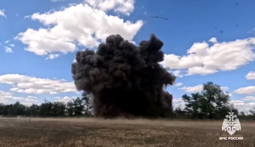 В Волгоградской области обезврежены две авиабомбы времен ВОВ