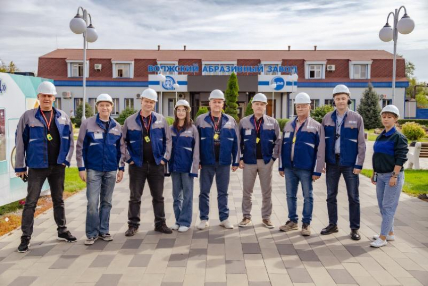 Сезон активного промышленного туризма открылся на Волжском абразивном заводе