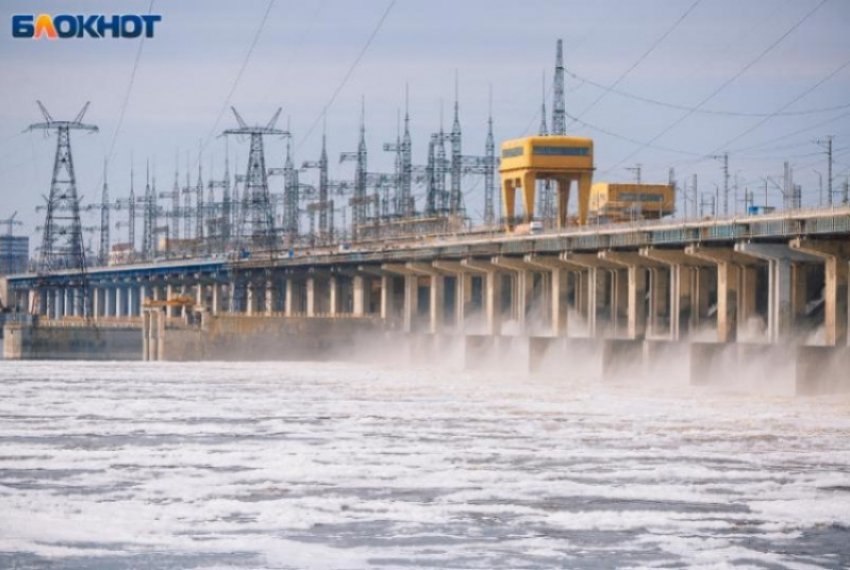 Водосброс на Волжской ГЭС увеличат в феврале