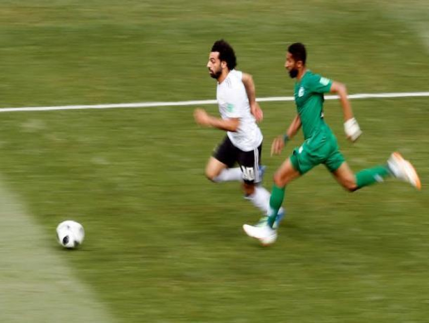 Известный полузащитник Мохамед Салах забил первый гол на «Волгоград Арена» 