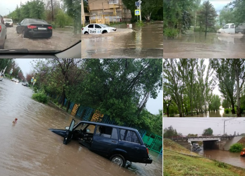 Здесь не проехать: список затопленных улиц в Волжском