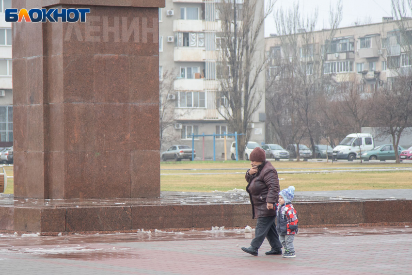 Вторая волна похолодания нагрянет в Волжский