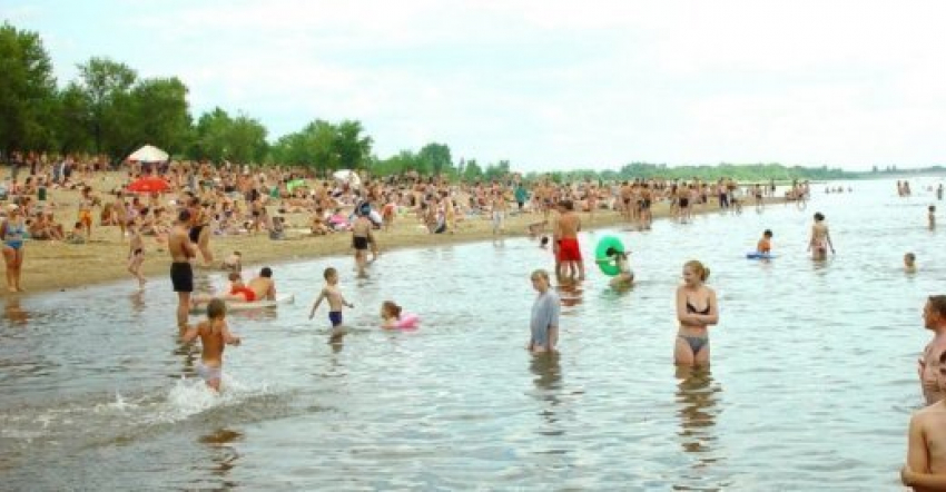 Пляжный сезон в Волжском открыт