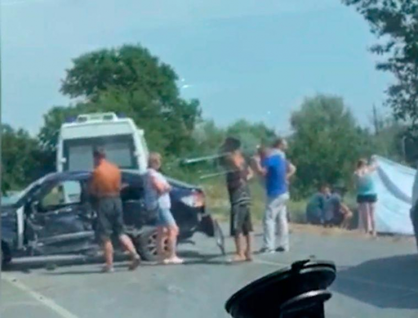 Волжанка стала свидетелем ДТП на трассе