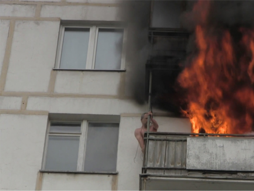 Сезон непогашенных сигарет: в квартире волжан загорелся балкон