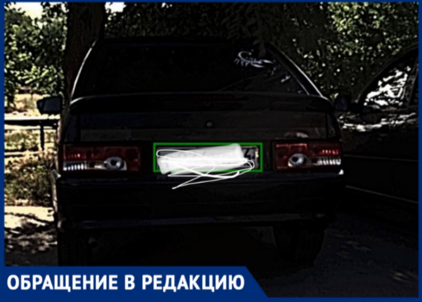Волжанина оштрафовали за стоянку на... асфальте