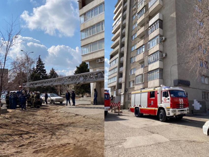 Волжане заметили пожарные машины в центре города