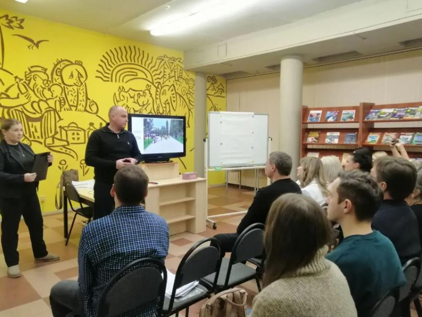 Волжане обсудили финальный этап обновления сквера на Советской