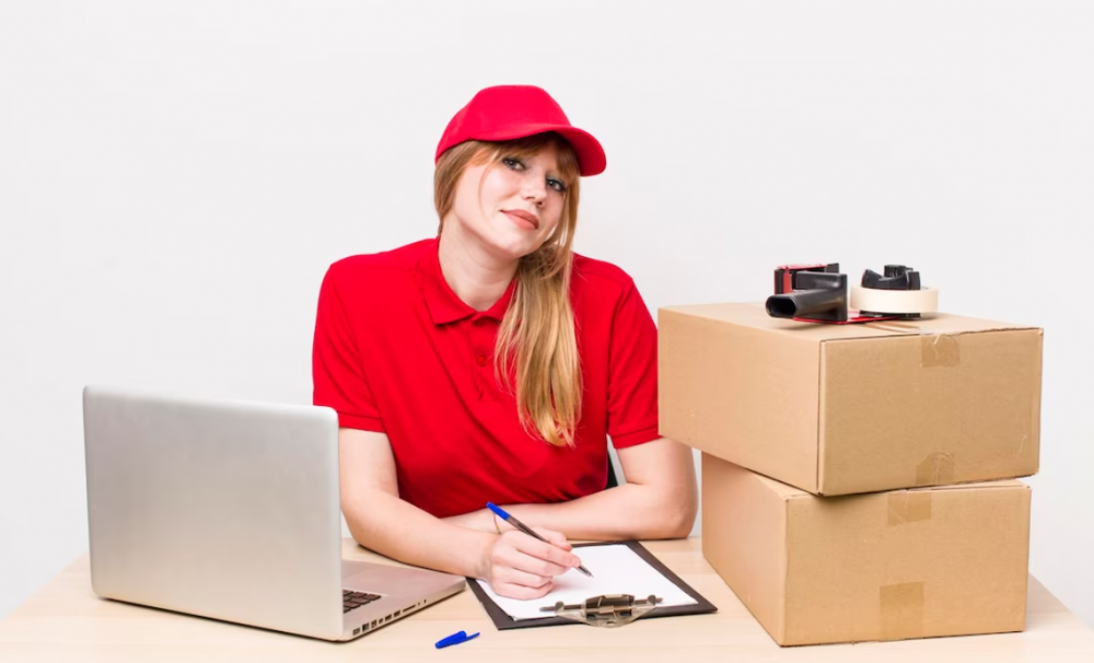 выдача клиенту. выдача клиенту. курьер принес подарок. сотрудник банка и клиент. кредит.